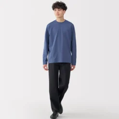 Clearance Men's Jersey Crew Neck Long Sleeve T-Shirt T-Shirts