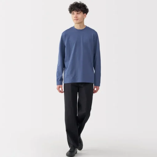 Clearance Men's Jersey Crew Neck Long Sleeve T-Shirt T-Shirts