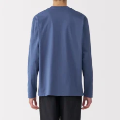 Clearance Men's Jersey Crew Neck Long Sleeve T-Shirt T-Shirts