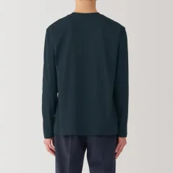 Clearance Men's Jersey Crew Neck Long Sleeve T-Shirt T-Shirts