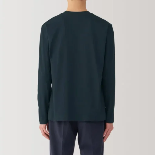 Clearance Men's Jersey Crew Neck Long Sleeve T-Shirt T-Shirts
