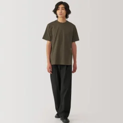 New Men's Jersey Crew Neck Short Sleeve T-Shirt T-Shirts