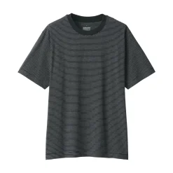 Discount Men's Jersey Crew Neck Short Sleeve Striped T-Shirt T-Shirts