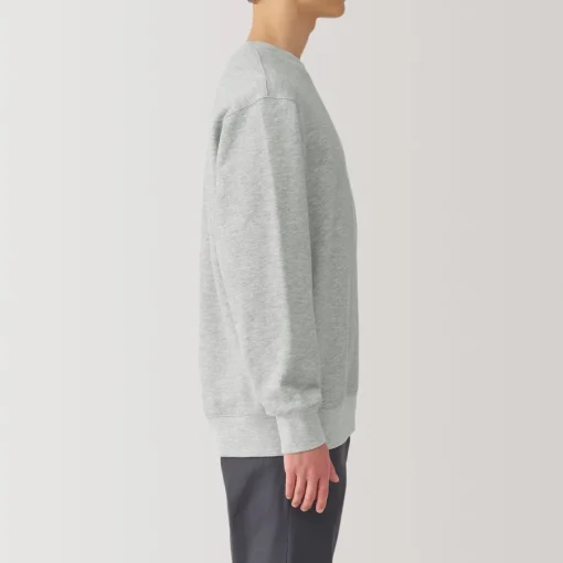 Online Men's Jersey Slub Crewneck Pullover Sweatshirt Hoodies & Sweatshirts