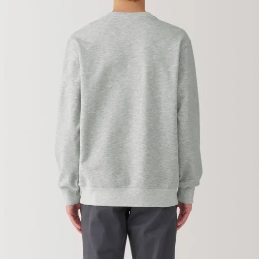 Online Men's Jersey Slub Crewneck Pullover Sweatshirt Hoodies & Sweatshirts