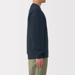 Online Men's Jersey Slub Crewneck Pullover Sweatshirt Hoodies & Sweatshirts
