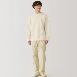 Online Men's Jersey Slub Crewneck Pullover Sweatshirt Hoodies & Sweatshirts