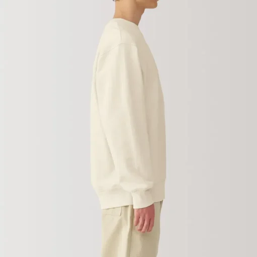 Online Men's Jersey Slub Crewneck Pullover Sweatshirt Hoodies & Sweatshirts