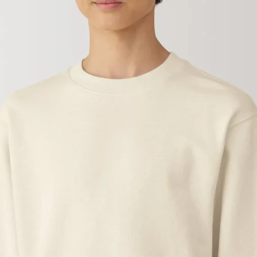 Online Men's Jersey Slub Crewneck Pullover Sweatshirt Hoodies & Sweatshirts