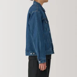 Hot Men's Kapok Blend Denim Jacket Smart Casual Jackets
