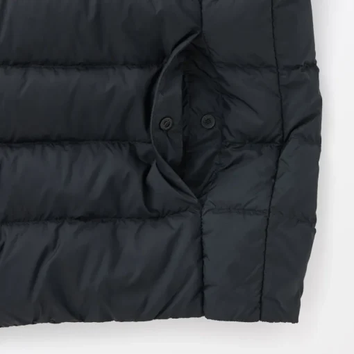 Hot Men's Lightweight Down Collarless Jacket Lightweight Down Jackets & Vests