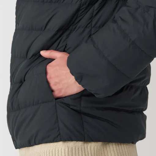 Outlet Men's Lightweight Down Collarless Jacket Lightweight Down Jackets & Vests