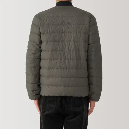 Outlet Men's Lightweight Down Collarless Jacket Lightweight Down Jackets & Vests