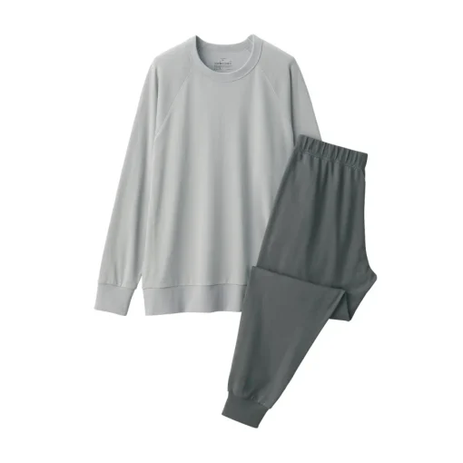 Sale Men's Loose-Twist Sweatshirt Loungewear Set Pajamas & Loungewear|Loungewear