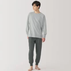 Sale Men's Loose-Twist Sweatshirt Loungewear Set Pajamas & Loungewear|Loungewear