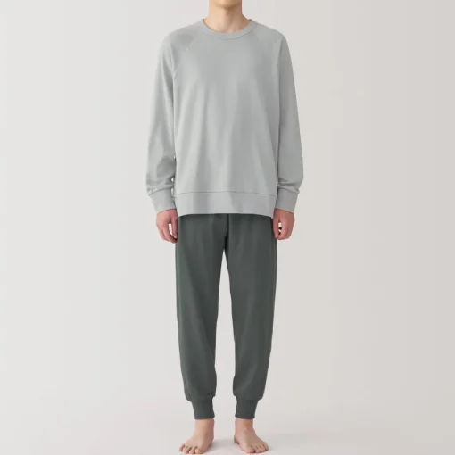 Sale Men's Loose-Twist Sweatshirt Loungewear Set Pajamas & Loungewear|Loungewear