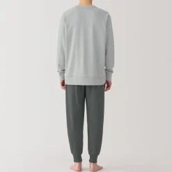 Sale Men's Loose-Twist Sweatshirt Loungewear Set Pajamas & Loungewear|Loungewear