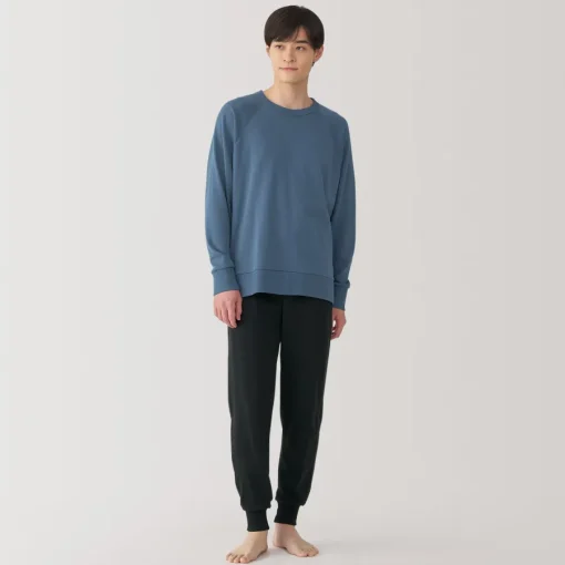 Sale Men's Loose-Twist Sweatshirt Loungewear Set Pajamas & Loungewear|Loungewear