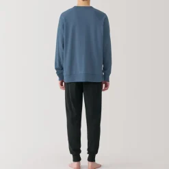 Sale Men's Loose-Twist Sweatshirt Loungewear Set Pajamas & Loungewear|Loungewear