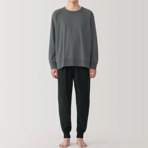 Sale Men's Loose-Twist Sweatshirt Loungewear Set Pajamas & Loungewear|Loungewear