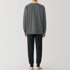 Sale Men's Loose-Twist Sweatshirt Loungewear Set Pajamas & Loungewear|Loungewear