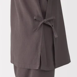 New Men's Lyocell Blend Waffle Weave Jinbei Loungewear Set Pajamas & Loungewear|Loungewear