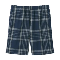 Clearance Men's Madras Check Easy Shorts Shorts