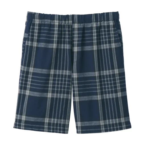 Clearance Men's Madras Check Easy Shorts Shorts