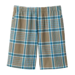 Clearance Men's Madras Check Easy Shorts Shorts