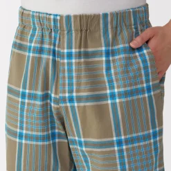 Clearance Men's Madras Check Easy Shorts Shorts