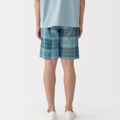 Clearance Men's Madras Check Easy Shorts Shorts