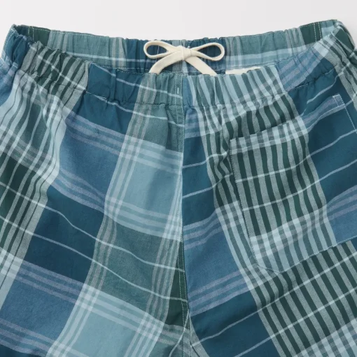 Clearance Men's Madras Check Easy Shorts Shorts