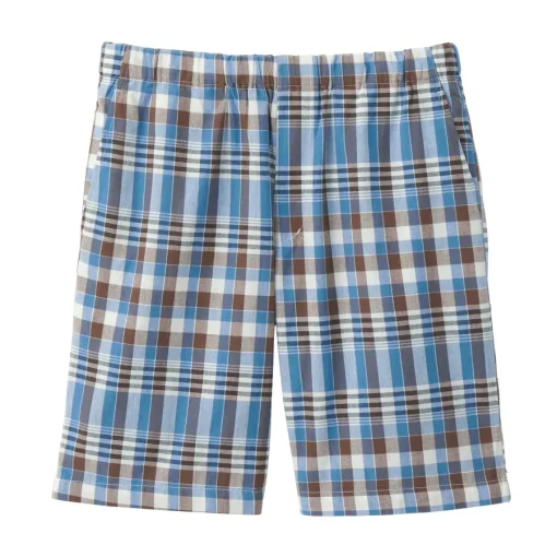 Clearance Men's Madras Check Easy Shorts Shorts