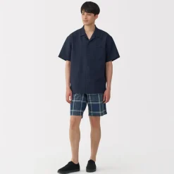 Clearance Men's Madras Check Easy Shorts Shorts