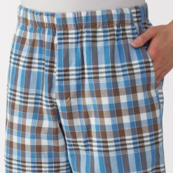 Clearance Men's Madras Check Easy Shorts Shorts