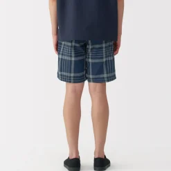 Clearance Men's Madras Check Easy Shorts Shorts