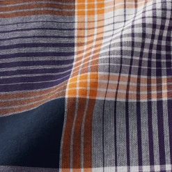 Sale Men's Madras Check Open Collar Short Sleeve Shirt Shirts & Polos