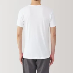 Hot Men's Moisture-Wicking Cotton V-Neck Short Sleeve T-Shirt Underwear & Undershirts|Moisture Wicking Innerwear