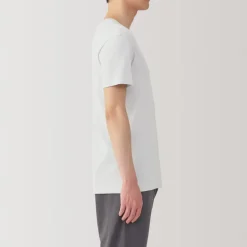Hot Men's Moisture-Wicking Cotton V-Neck Short Sleeve T-Shirt Underwear & Undershirts|Moisture Wicking Innerwear