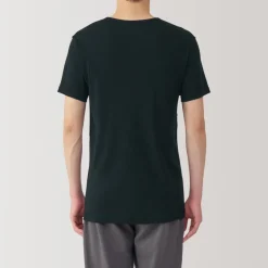 Hot Men's Moisture-Wicking Cotton V-Neck Short Sleeve T-Shirt Underwear & Undershirts|Moisture Wicking Innerwear
