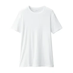 Online Men's Moisture-Wicking Cotton Crew Neck Short Sleeve T-Shirt Underwear & Undershirts|Moisture Wicking Innerwear