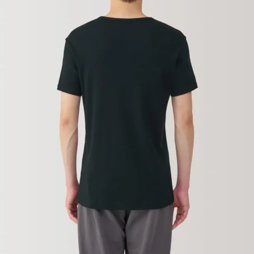 Online Men's Moisture-Wicking Cotton Crew Neck Short Sleeve T-Shirt Underwear & Undershirts|Moisture Wicking Innerwear