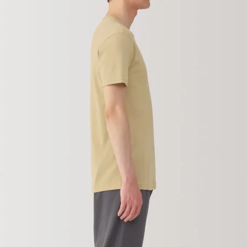 Online Men's Moisture-Wicking Cotton Crew Neck Short Sleeve T-Shirt Underwear & Undershirts|Moisture Wicking Innerwear