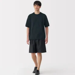 Sale Men's Quick Dry Crew Neck Short Sleeve Knit T-Shirt T-Shirts