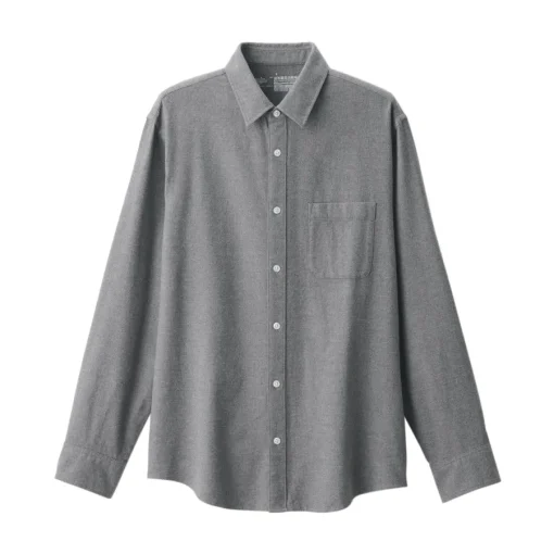 Sale Men's Reclaimed Cotton Blend Flannel Long Sleeve Shirt Shirts & Polos
