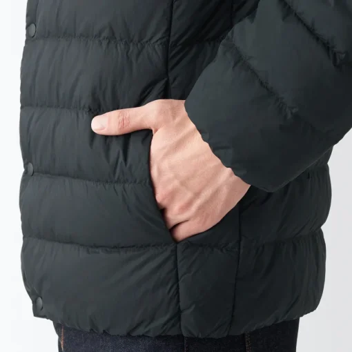 Online Men's Recycled Nylon Lightweight Collarless Down Jacket Lightweight Down Jackets & Vests