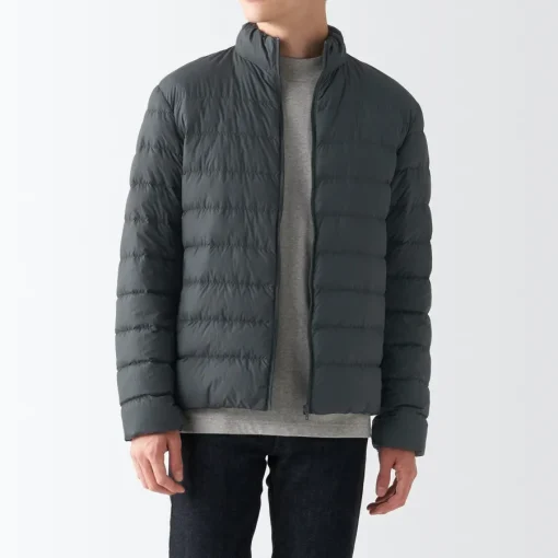 New Men's Recycled Nylon Lightweight Down Jacket Lightweight Down Jackets & Vests