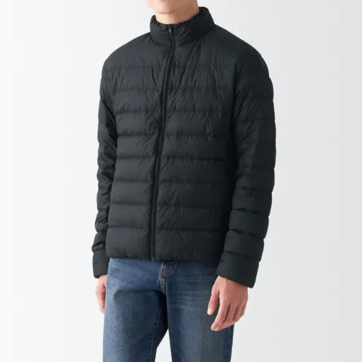 New Men's Recycled Nylon Lightweight Down Jacket Lightweight Down Jackets & Vests