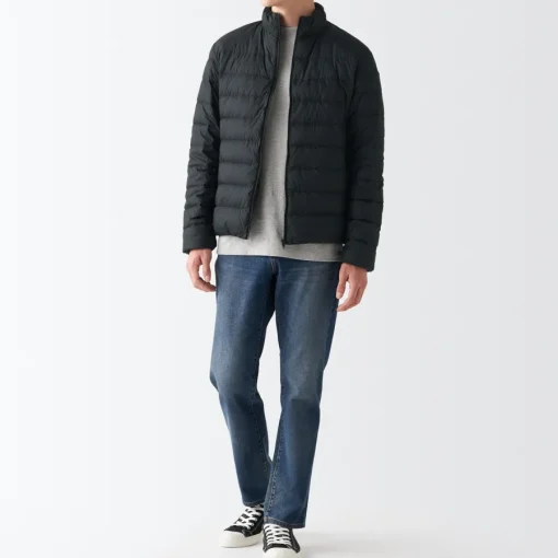 New Men's Recycled Nylon Lightweight Down Jacket Lightweight Down Jackets & Vests