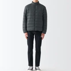 New Men's Recycled Nylon Lightweight Down Jacket Lightweight Down Jackets & Vests